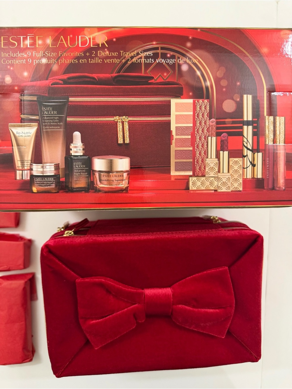 Brand New Estée Lauder Revitalizing Supreme + Day Creme Skincare Make Up Set